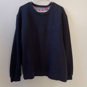 Izod, Men's Black Crew Neck Long Sleeve Sweatshirt Sz XXL/TTG/XXG